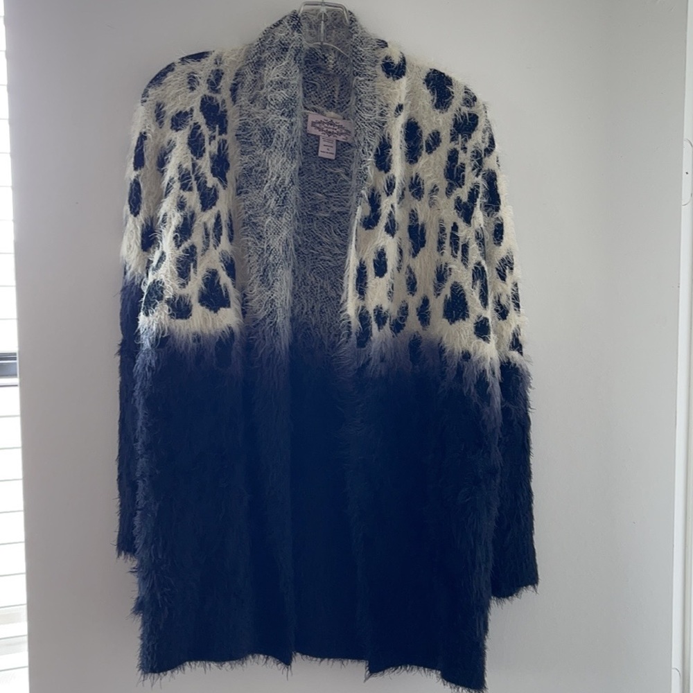 Soft fur like designers sweater